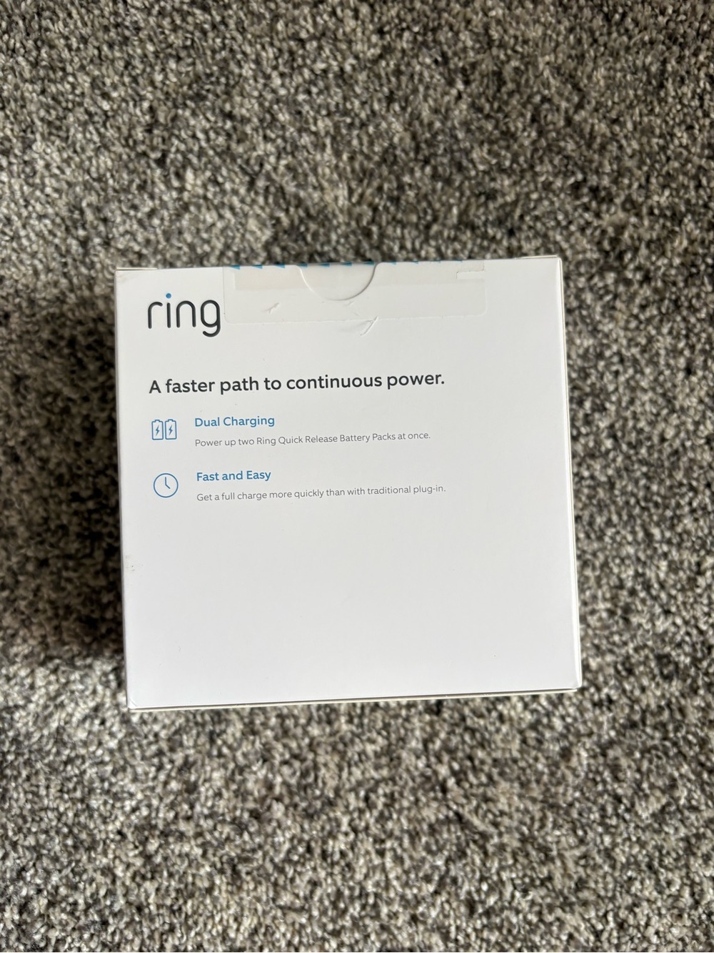 Ring Charging Station Dock in White - Picture 5 of 6